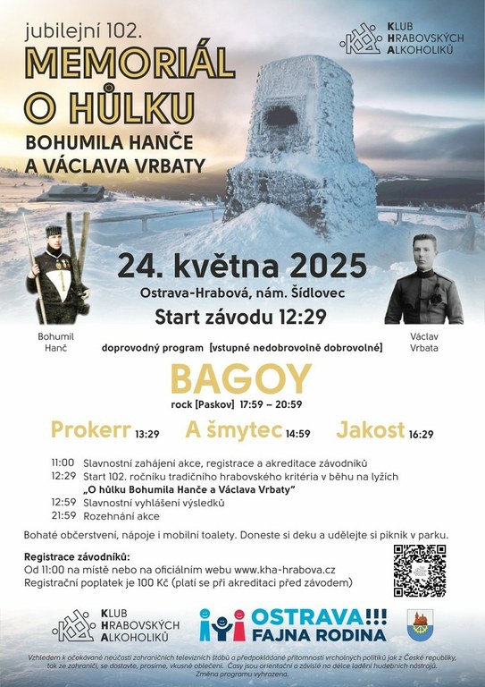 BĚŽECKÝ MEMORIÁL JE ZA DVEŘMI 