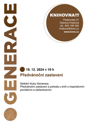 Klub Generace v prosinci 2024