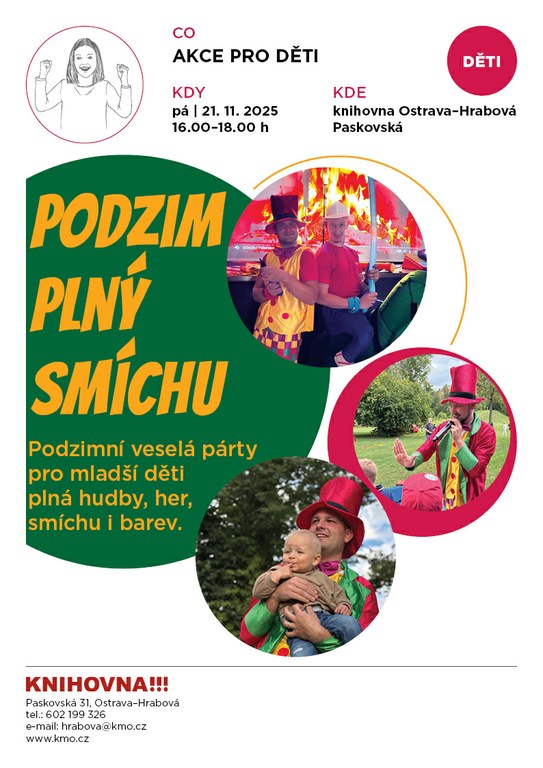 KNIHOVNA: PODZIM PLNÝ SMÍCHU 