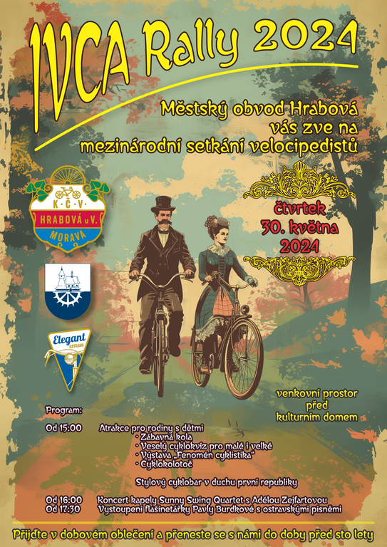 Městský obvod vás zve na mezinárodní setkání velocipedistů 