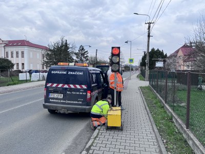 Oznámení o dopravním omezení na ulici Paskovská 