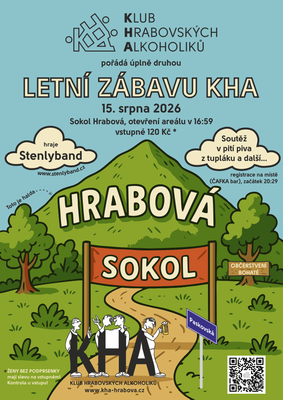 POZVÁNKA NA LETNÍ ZÁBAVU SPOLKU KHA HRABOVÁ 