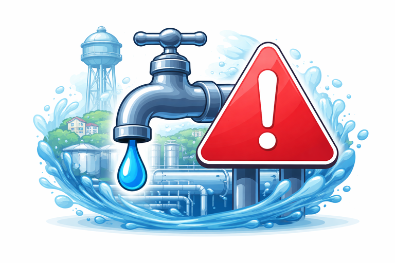 PROBLÉM NA PŘIVADĚČI VODY PŘETRVÁVÁ 