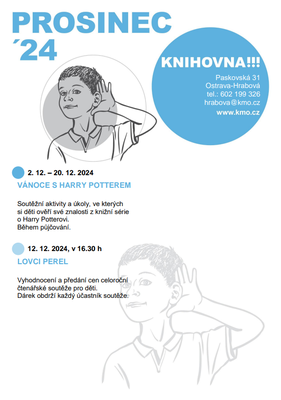 Prosincové akce pro děti v knihovně 