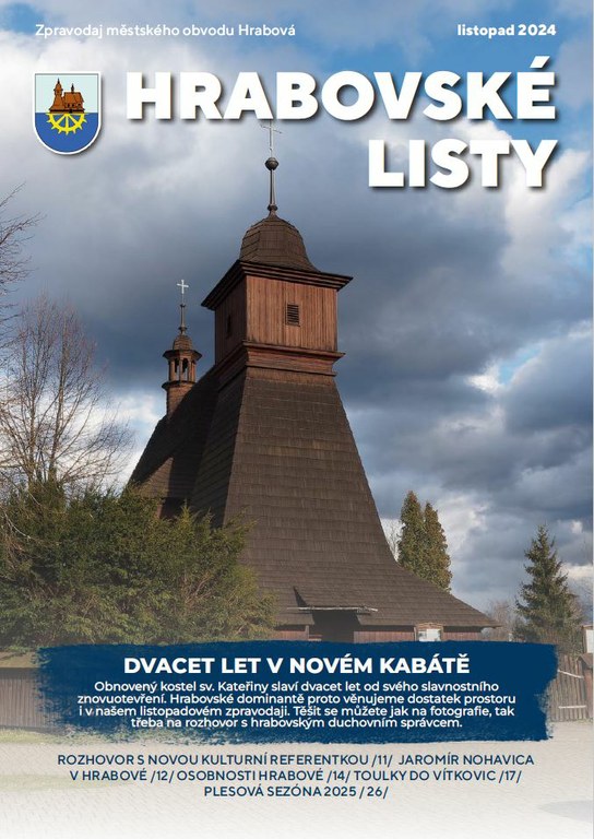 Vyšly listopadové Hrabovské listy 