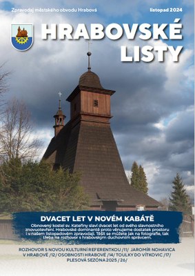 Vyšly listopadové Hrabovské listy 