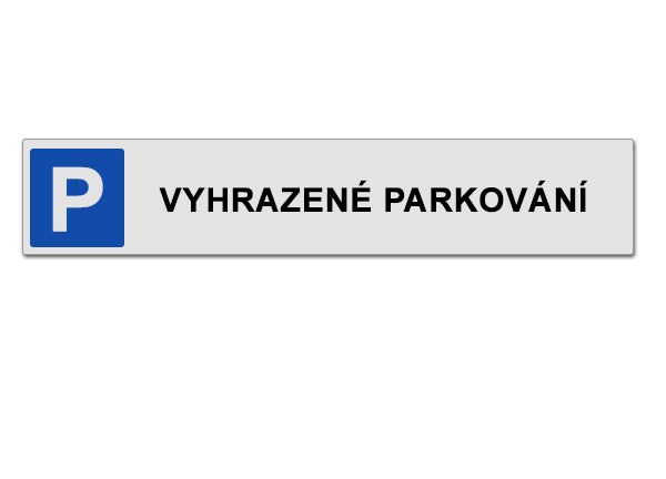 Výzva k odstranění vyhrazených míst pro parkování na Šídlovci a u domu na ul. Jestřábského