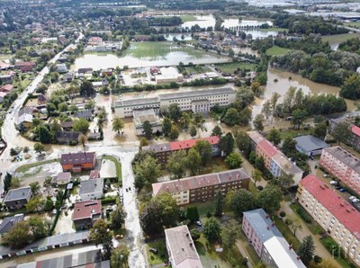 Výzva na poskytnutí okamžité peněžité pomoci 40 000 Kč domácnostem postiženým povodněmi 